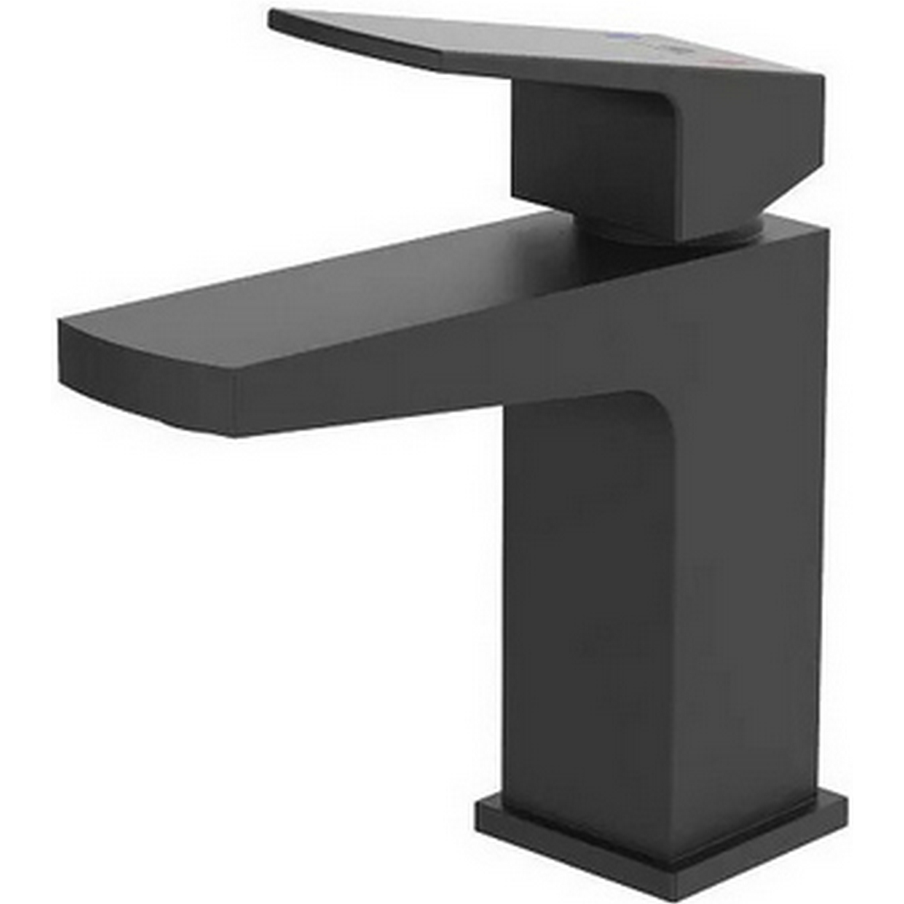 Смеситель для раковины Diadonna D170-10BL, монолитный излив
