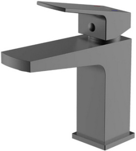 РАКОВИНА  Diadonna  D170-10QH ø35, п/гайку, серый графит, (подводка 50см - 2 шт.) латунный